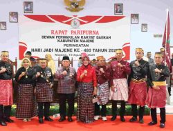 Kapolres Majene Hadiri Rapat Paripurna DPRD Peringati Hari Jadi Kabupaten Majene ke-480