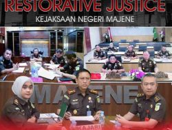 Kejari Majene Hentikan Perkara Pengancaman Lewat Restorative Justice: Tersangka dan Korban Sepakat Damai