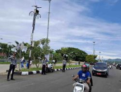 Dukung Puncak Sandeq Silumba 2025, Dishub Sulbar Kerahkan Personel LLAJ Atur Arus Jalan Arteri Mamuju