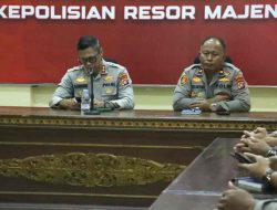 Polres Majene Ikuti Anev Mabes Polri, Tegaskan Kesiapan Pengamanan Unjuk Rasa