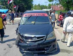 Remaja 15 Tahun Tewas dalam Kecelakaan Minibus vs Motor di Jalan Poros Majene–Mamuju, Polsek Sendana Lakukan Evakuasi