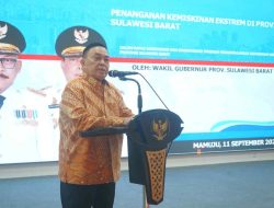 Meski Terbatas, Diharap Kedepan Melangkah Lebih Maju Lagi, Pesan Wagub Sulbar dalam Rakor Penanggulangan Kemiskinan