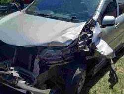 Pelajar 16 Tahun Luka Serius Usai Motor Jupiter Tabrak Mobil Senia di Balanipa