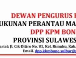 DPP KPM Bone Sulbar Minta Pengurus Kabupaten Segera Lengkapi SK Jelang Munas V