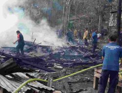Rumah Warga di Majene Ludes Terbakar, Pemilik Hanya Sempat Selamatkan Ijazah Anak dan Dokumen Penting