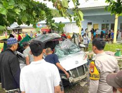 Kecelakaan Beruntun di Jalur Majene–Mamuju, Dua Orang Tewas dan Sejumlah Warga Luka-luka