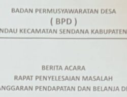 Skandal ‘Uang Dingin’ Desa Pundau: Dana Rp309 Juta Cair Tapi Fisik Nol, Eks Pj Kades Diduga Monopoli Anggaran